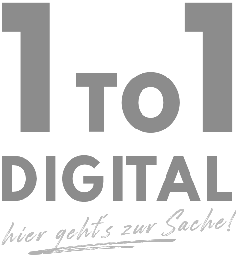 1to1 digital logo